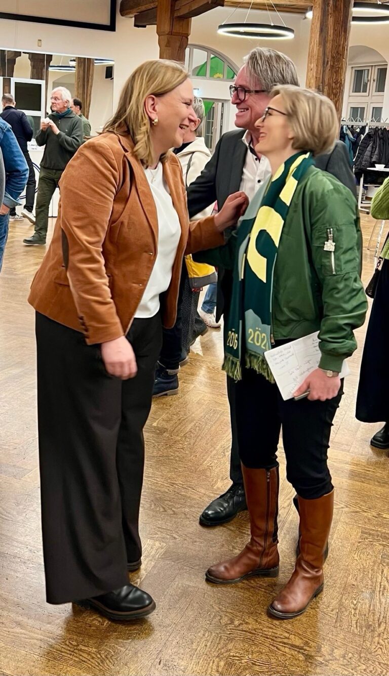 Grüner Neujahrsempfang mit Franziska Brantner